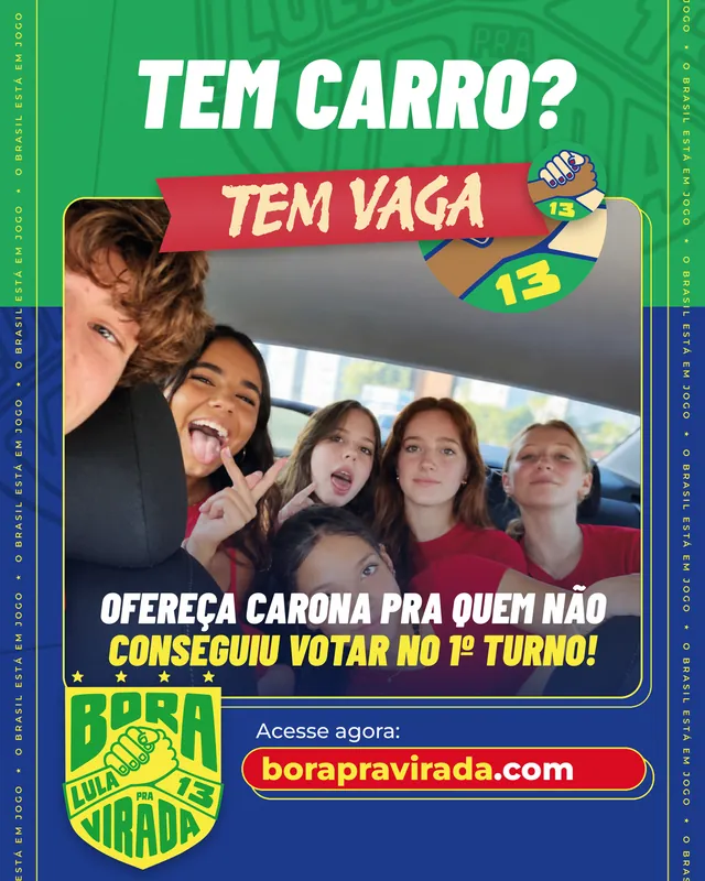 Tem carro? Tem vaga